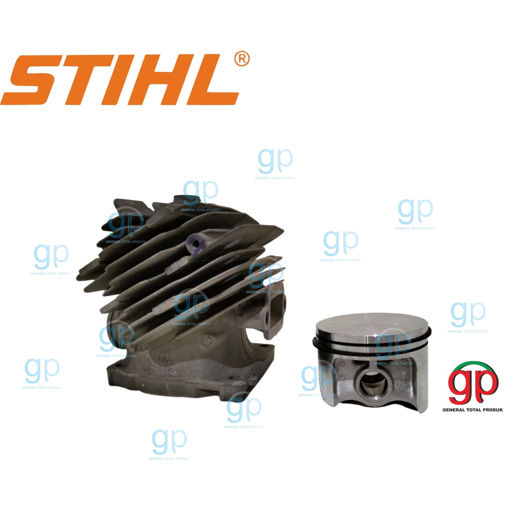 Cylinder Block Assy MS382 STIHL Cyl Block With Piston MS 382 Original 1119-020-1209