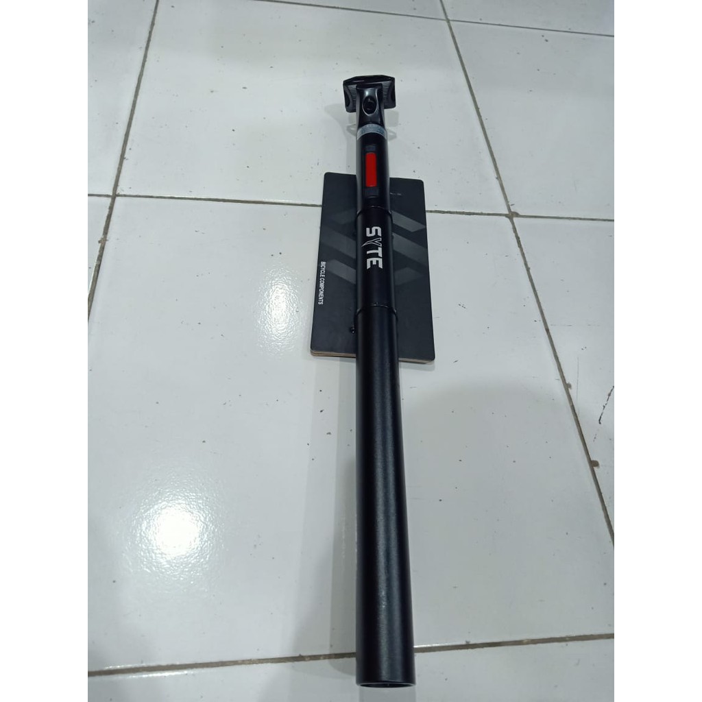 Tiang sadel sepeda lipat Alloy seat post lampu led Syte ST-G910