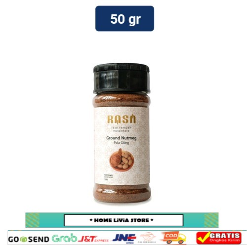 

Rasa Rempah Nusantara Ground Nutmeg / Pala Giling 50 gr