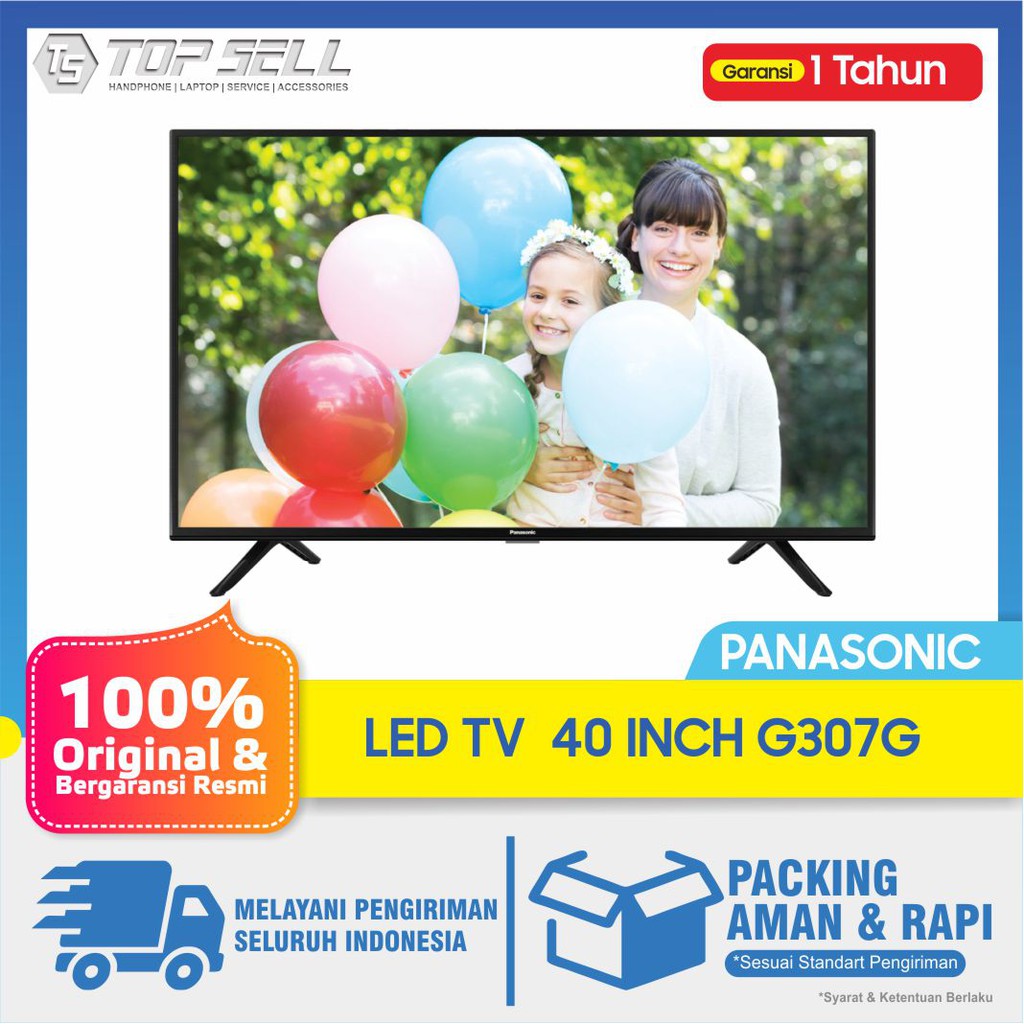 LED TV PANASONIC 40 INCH G307G - GARANSI RESMI TERMURAH TERLARIS