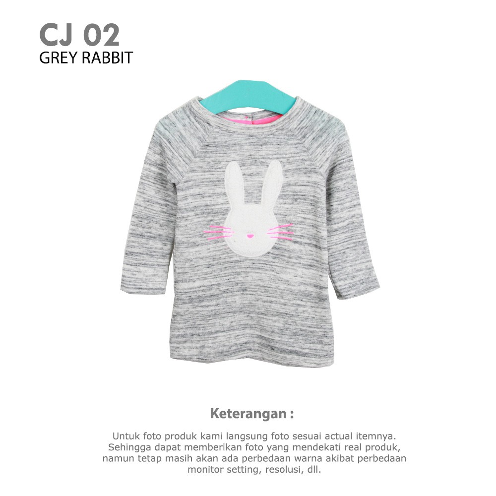 [An B] CAT & JACK kaos blouse baju kelinci rabbit anak 