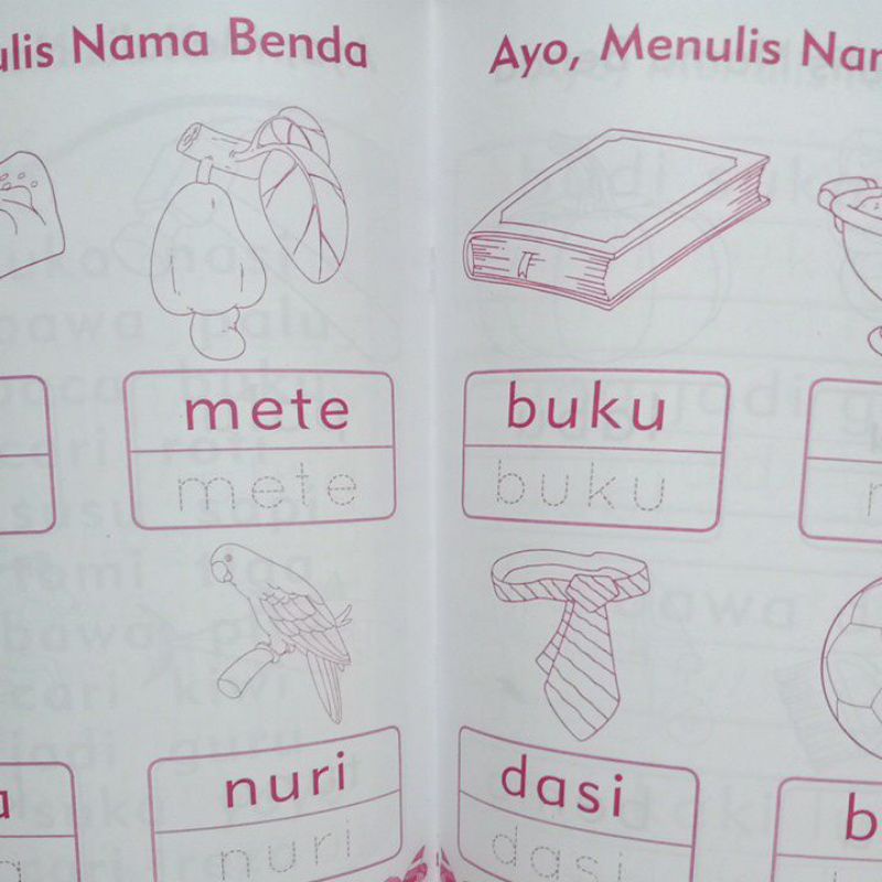 Buku Ayo Belajar Calistung Membaca Menulis Menghitung