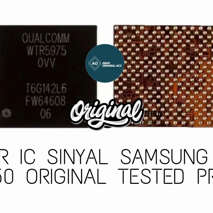IC SINYAL IC SIGNAL IC WTR SAMSUNG NOTE 8 N950 ORIGINAL TESTED PROVED