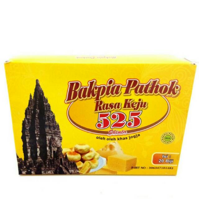 

Bakpia Pathok 525 Kering khas jogja - Rasa Keju