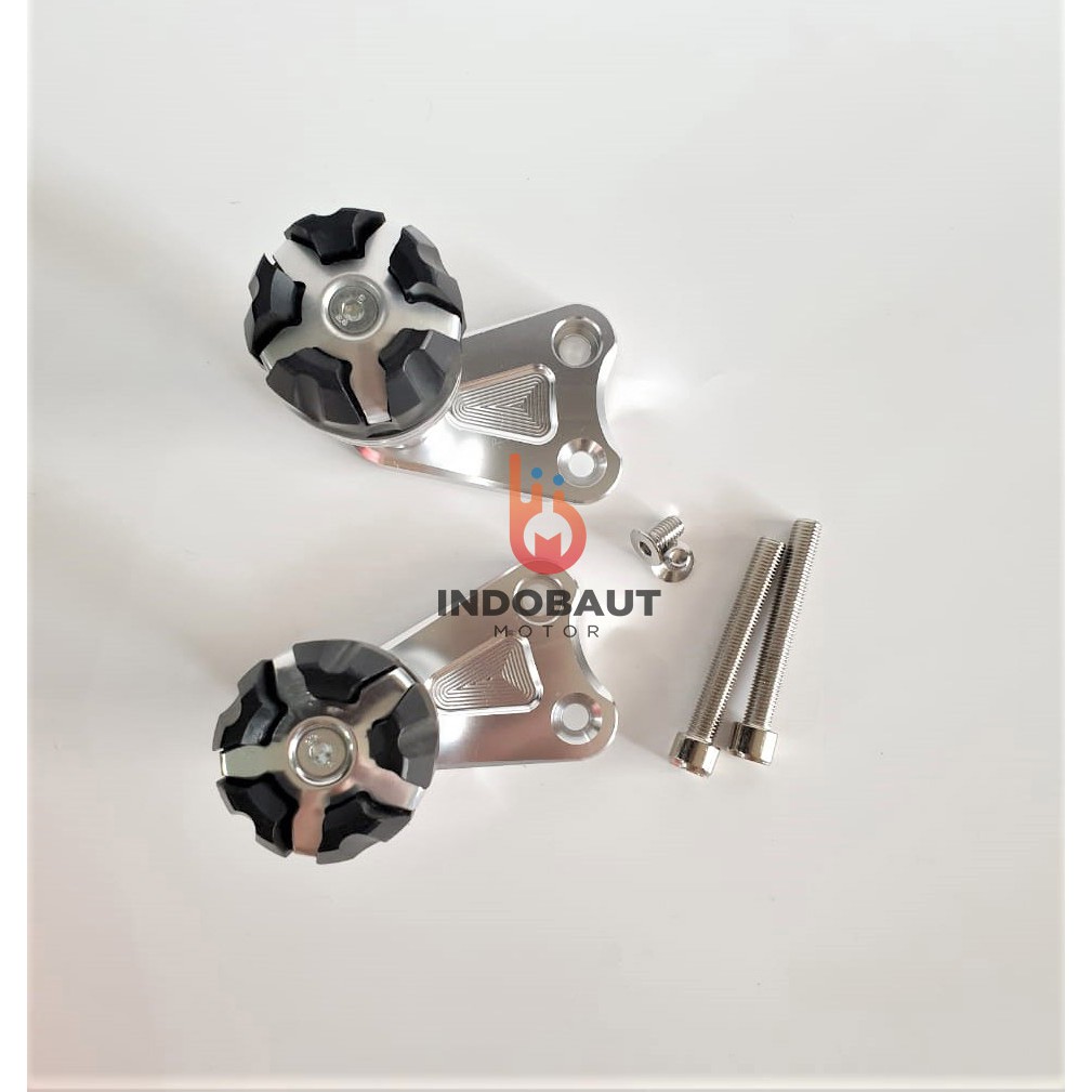 Jalu Pelindung Knalpot Nmax Dark Speed DS Silver