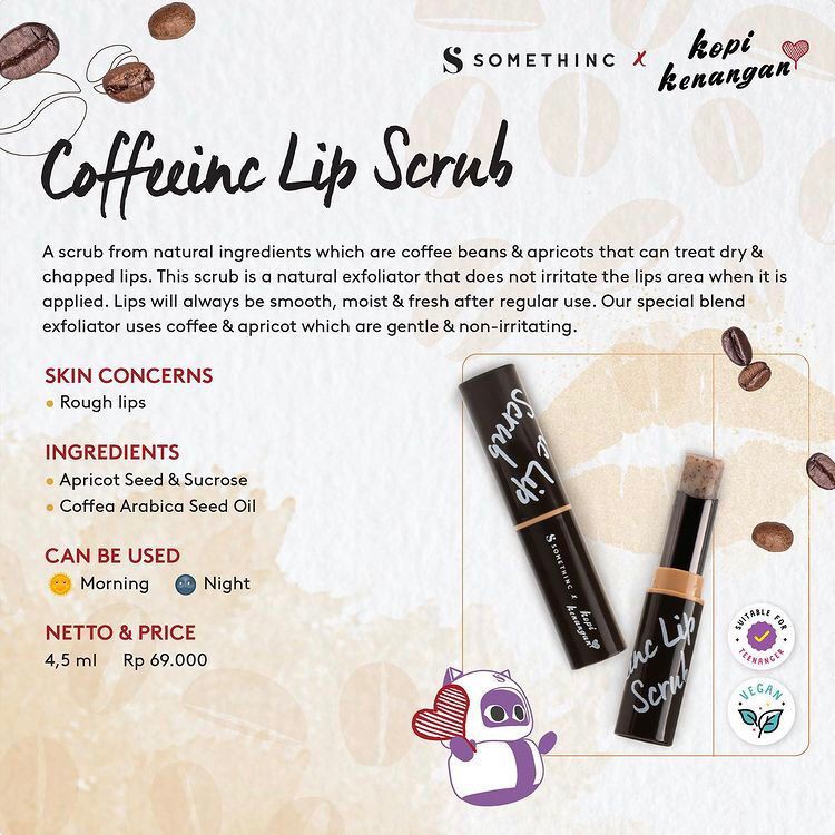 Somethinc Body Scrub 100ml + Lip Scrub 4.5g