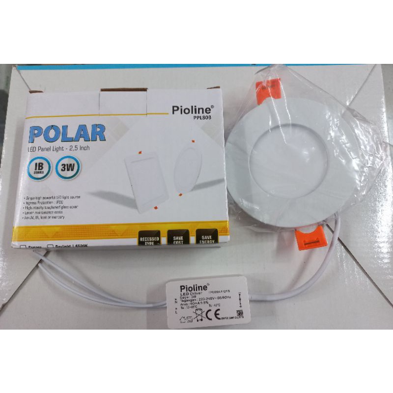 Led panel 3 watt IB Pioline (Round)