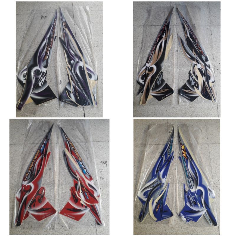 striping sticker yamaha Jupiter mx 135 old 2008