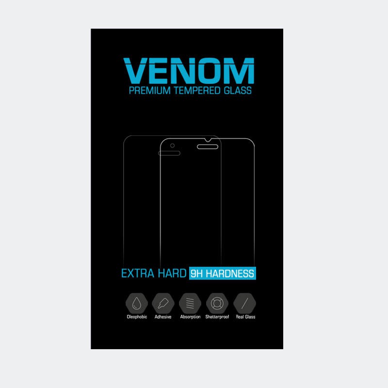 Venom iPhone 7 Plus - 8 Plus Back Tempered Glass (Antigores Belakang)