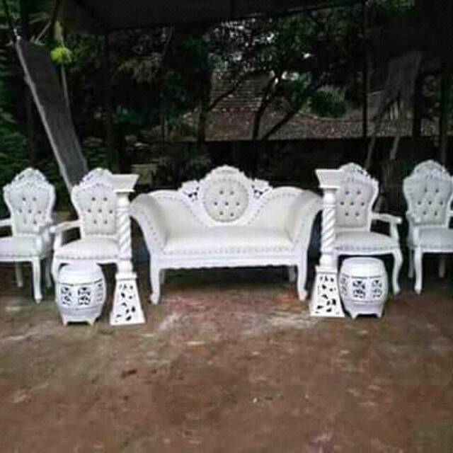 Jual Kursi Pelaminan, kursi Oval Mawar,perlengkapan dekorasi, kursi pelamin jati.