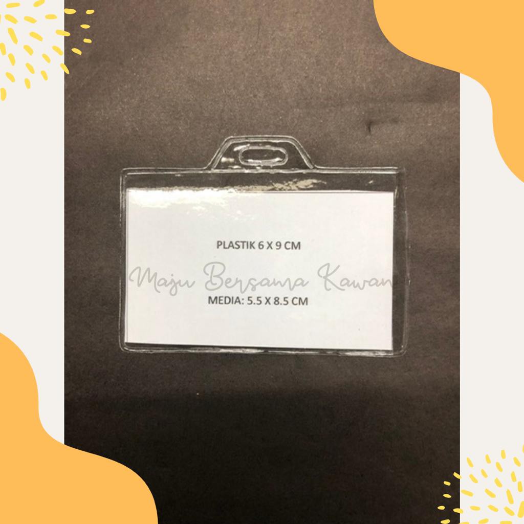 

Plastik Cover ID Card / Plastik Kartu Panitia / Plastik Name Tag Ukuran 6x9 Landscape (1 Pack)