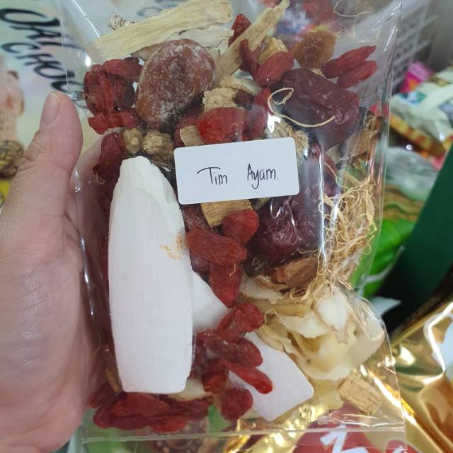 

Tim kuah ayam herbal soup rempah racikan
