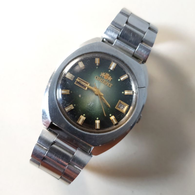 jam tangan pria vintage Orient JF automatic 21 jewels cal 1942