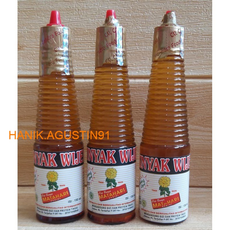 

Minyak Wijen Cap Bunga Matahari 150ml HALAL MUI / Minyak Wijen MB91