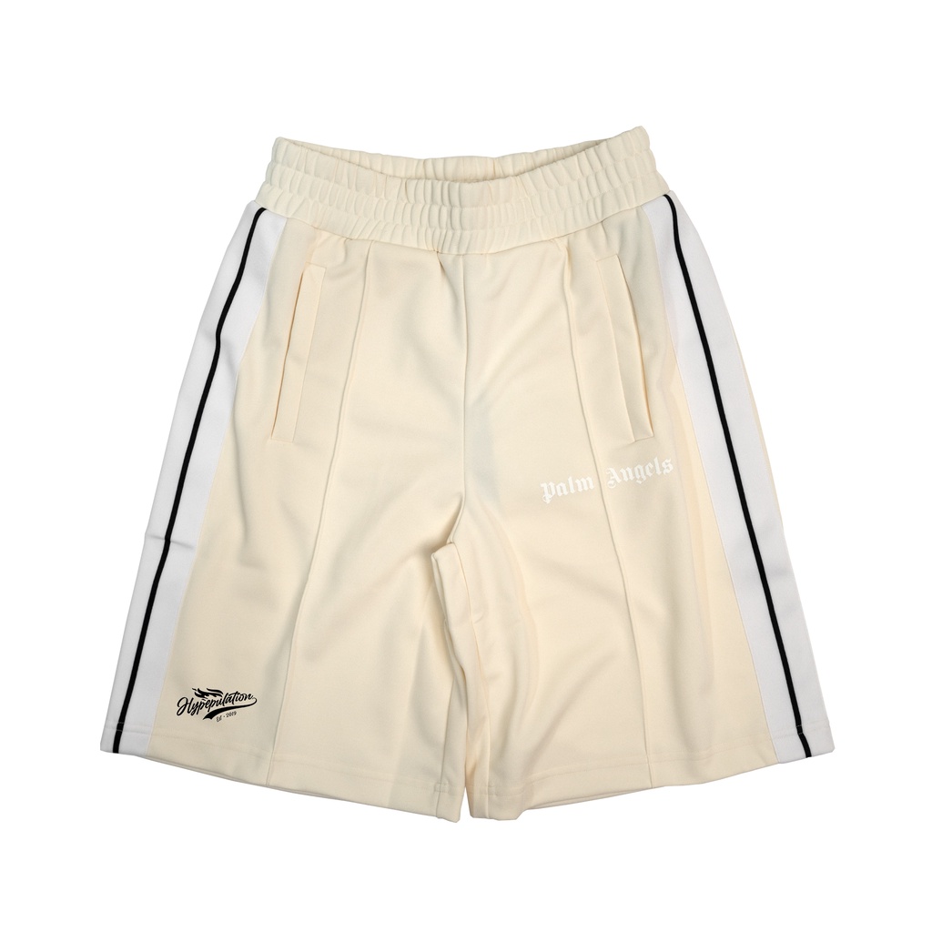 Palm Angels Classic Cream Track Shorts ORIGINAL