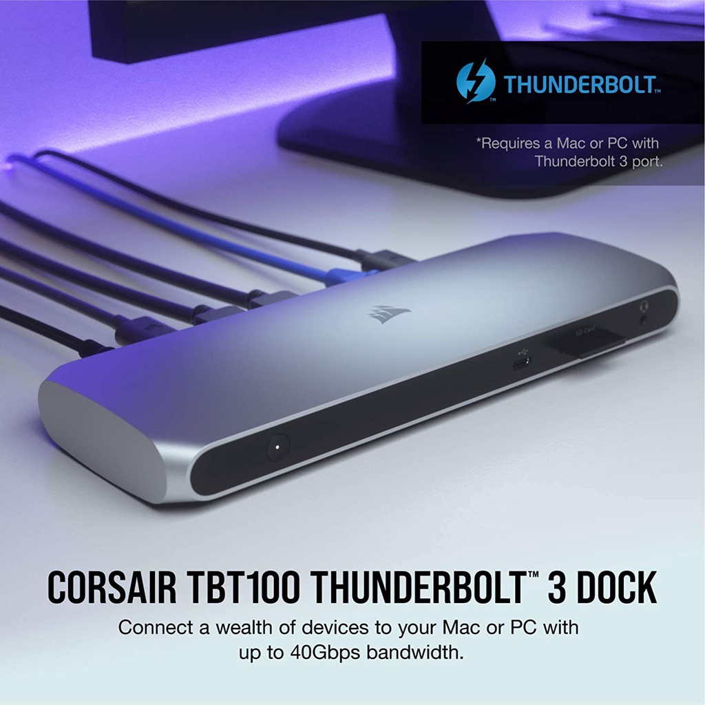 Corsair TBT100 / TBT-100 Thunderbolt 3 Dock