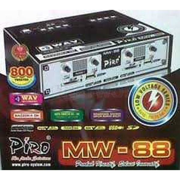 Ampli Walet Piro MW 88 ( 4 Channel ) Bisa 800 tweeter