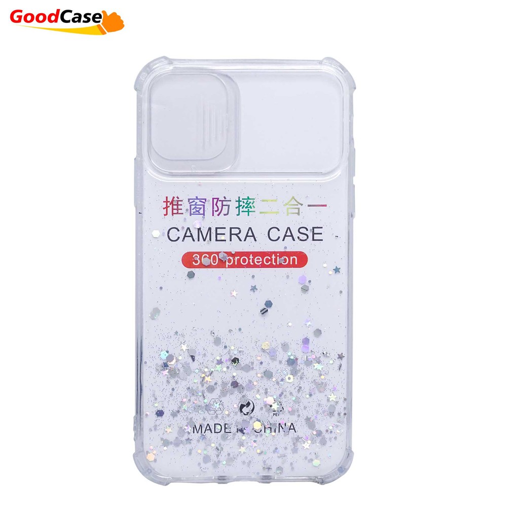 GoodCase - Case Lensa Samsung A22 4G | A30/A20/M10S | A31 | A51 | A71 | A03S | A50/ A30S/ A50S Dove Candy Glitter Lensa