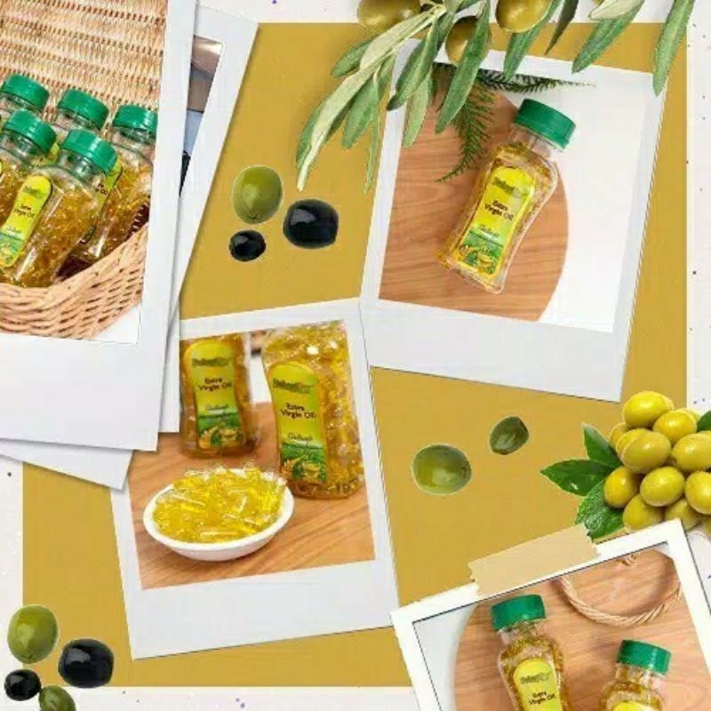 Minyak Zaitun Palestin Extra Virgin Olive Oil 100 kapsul