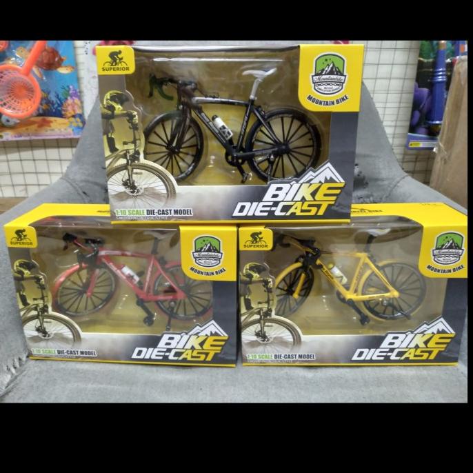 diecast sepeda balap roadbike miniatur/ sepeda miniatur