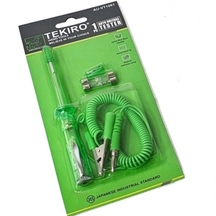 Tekiro tespen DC - obeng tespen kabel tekiro - tespen aki