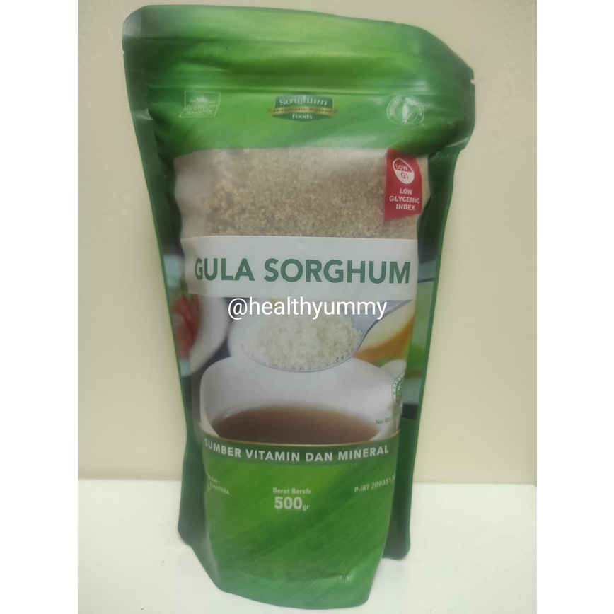 

Gula Sorghum Low GI, Pemanis alami rendah kalori. 500gr