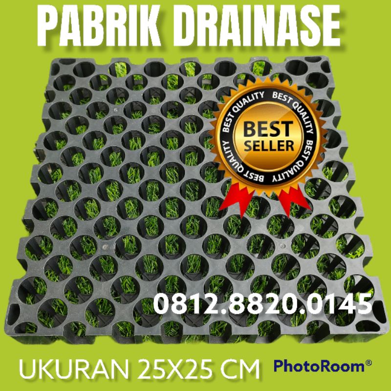 GROSIR RESAPAN RUMPUT SINTETIS - ALAS DRAINASE RUMPUT SINTETIS 25X25 CM TERMURAH
