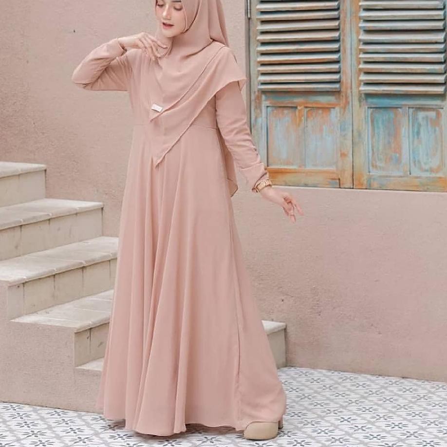 ➫ GAMIS MAYRA SYARI + KHIMAR | Size 5L XXXL XXL XL L M S | SYARI JUMBO #PART1 ✹