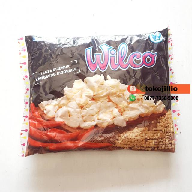 

Kerupuk Mentah Wilco 350gram