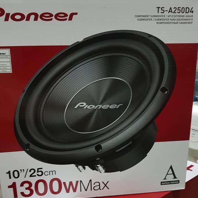 subwoofer Pioneer ts-a250d4 tsa250d4 subwoofer 10 inch tsa-250d4