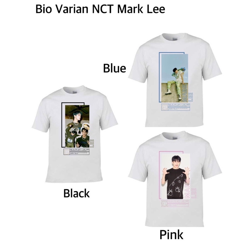 Baju Varian Bio Nct Mark Lee / Nct Dream / Nct 127