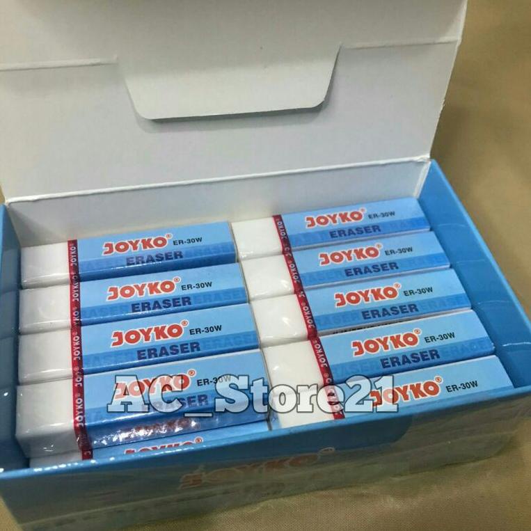 

Z-IUR} »} PENGHAPUS JOYKO ER-30W PUTIH PANJANG 1 PACK |siap dikirim}