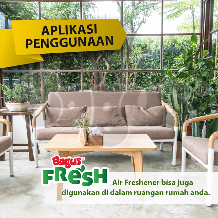 Bagus Fresh Air Freshener Lemon Pewangi Pengharum Ruangan W-21516