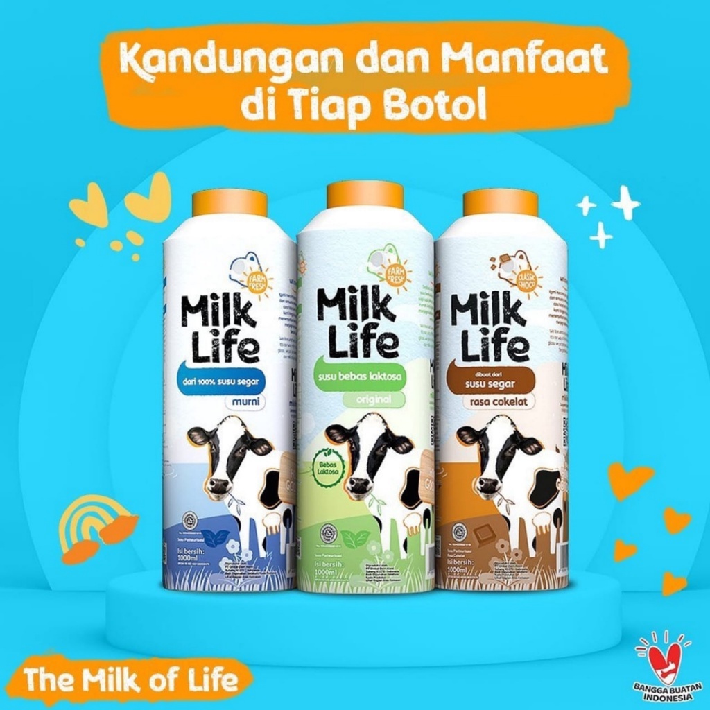 

Susu MilkLife Pure Milk Susu Premium1L Freshmilk Milk Life Fresh