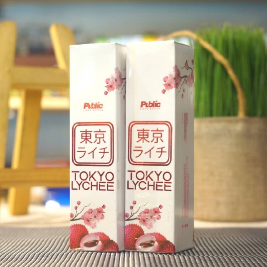 Tokyo Lychee 60ML 3Mg by Public Distribution Berpita Cukai