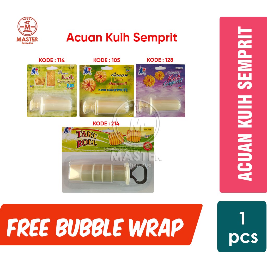 Acuan Kuih Semprit / ACUAN Cetakan Biskuit / Cetakan Kue Semprit [ 1 pcs ]