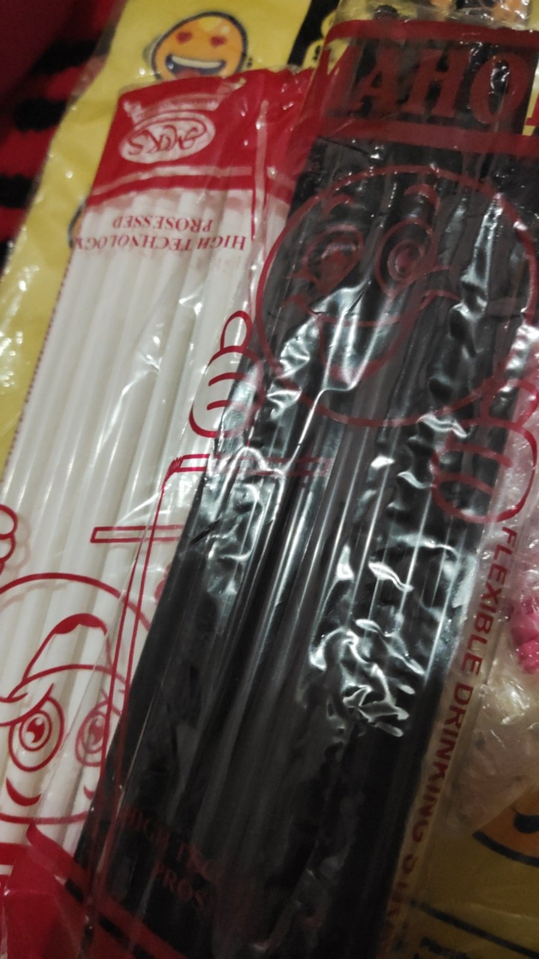 Sedotan Bengkok Ekonomis 6mm