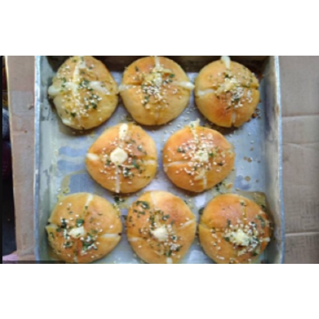 

KOREAN CREAM CHEESE/GARLIC BREAD/KULINER MEDAN/FOR 1 PCS