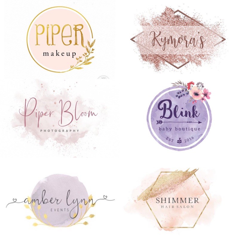 (DRAN GORGEOUS 2) JASA BIKIN DESIGN LOGO ONLINE SHOP CANTIK