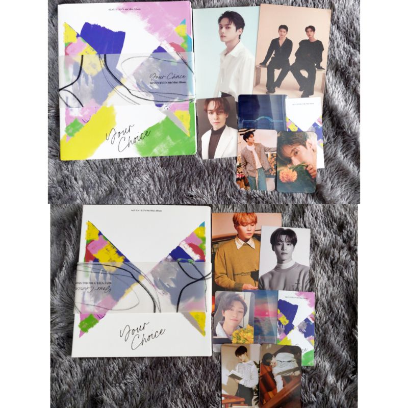 SEVENTEEN 8TH MINI ALBUM YOUR CHOICE OTHER SIDE VERNON DK MINGYU ONE SIDE THE EIGHT MINGHAO DINO SCOUPS HOSHI PHOTOCARD PC MECIMA BENEFIT