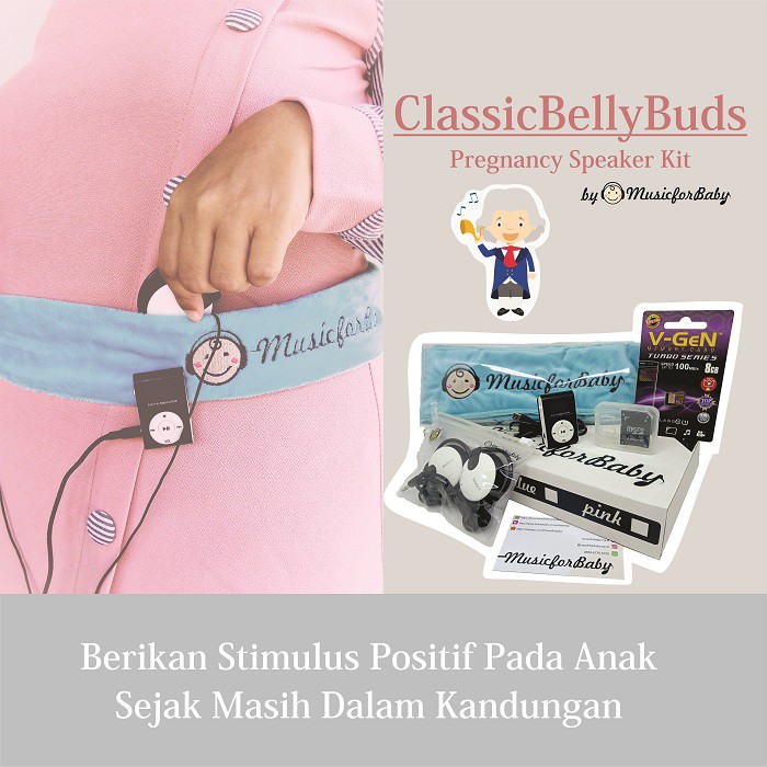 Classic BellyBuds Pregnancy Speaker Kit by Musicforbaby