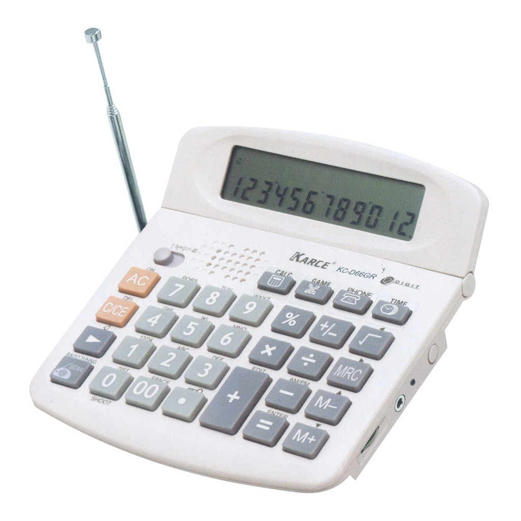 

Calculator with Radio