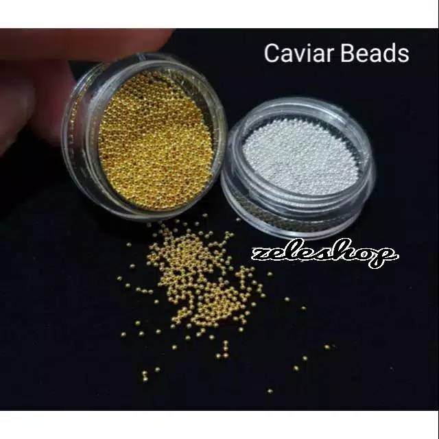 Caviar Beads decoration fake nails / nail art