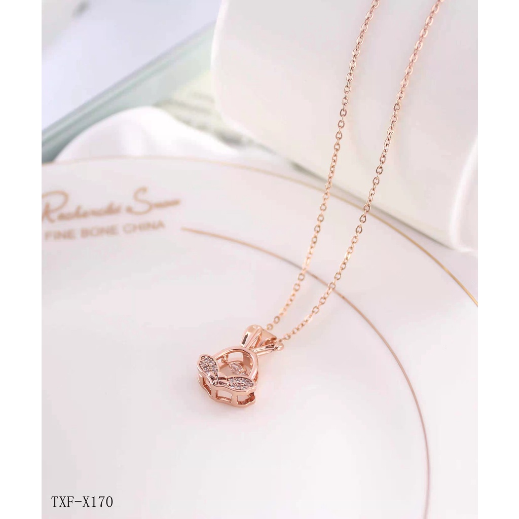 Kalung Titanium Permata Perhiasan Fashion 155,169,170