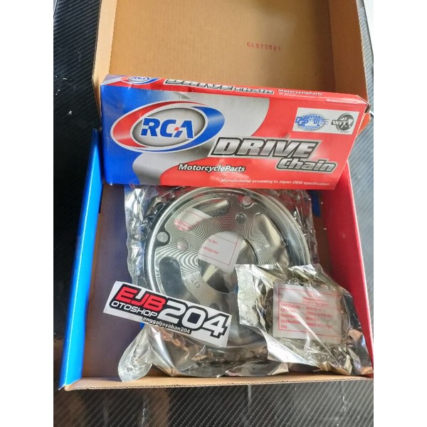 Gear Set Paket Verza Megapro mono KYE Merek RCA