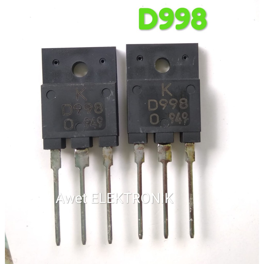 transistor d998 bagus D998 bagus
