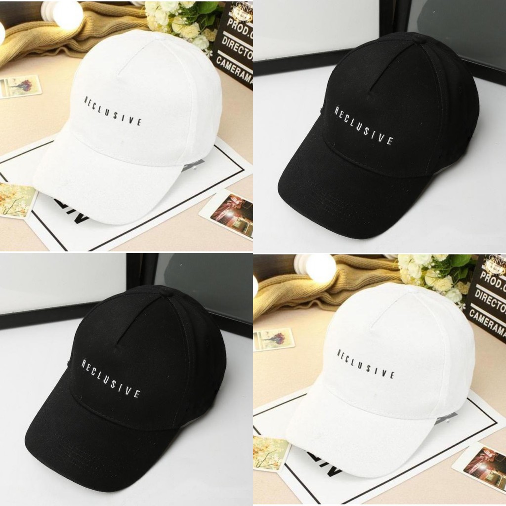 Topi Baseball Reclusive Challenge Kekinian Murah Bordir Gaya Korea Pria Wanita Distro
