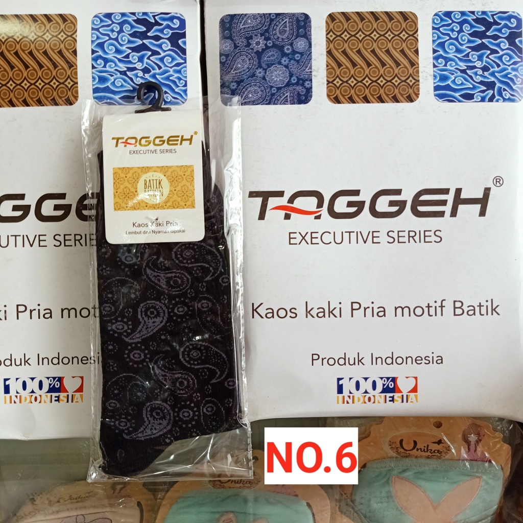 Ada Lusinan | Kaos Kaki Batik Original Brand Taggeh Bahan Katun