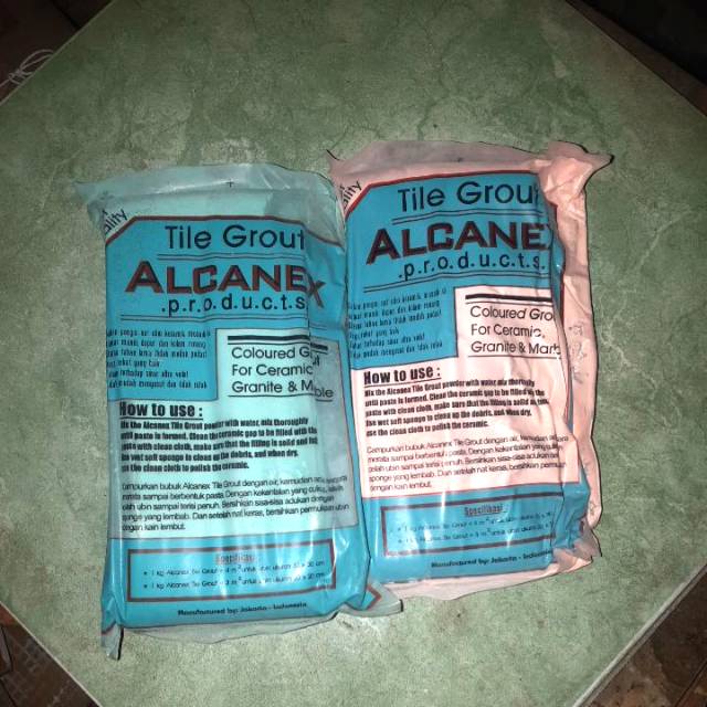 Semen Warna/NAT KERAMIK Merk Alcanex