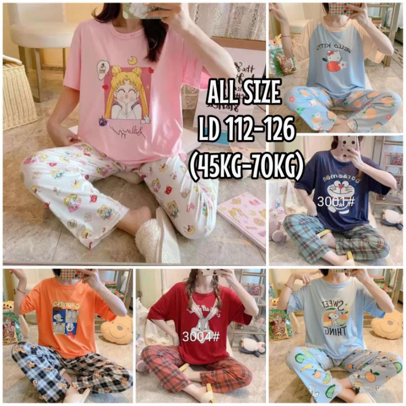 Piyama wanita import cp /fashion wanita/ baju tidur murah C10,17